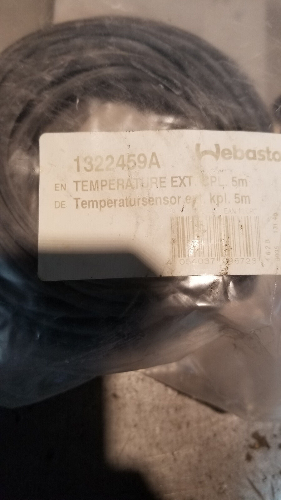 Webasto Air Top Heater temperature sensor 3500 or 5000 + Evo | 90821A | 1322459A