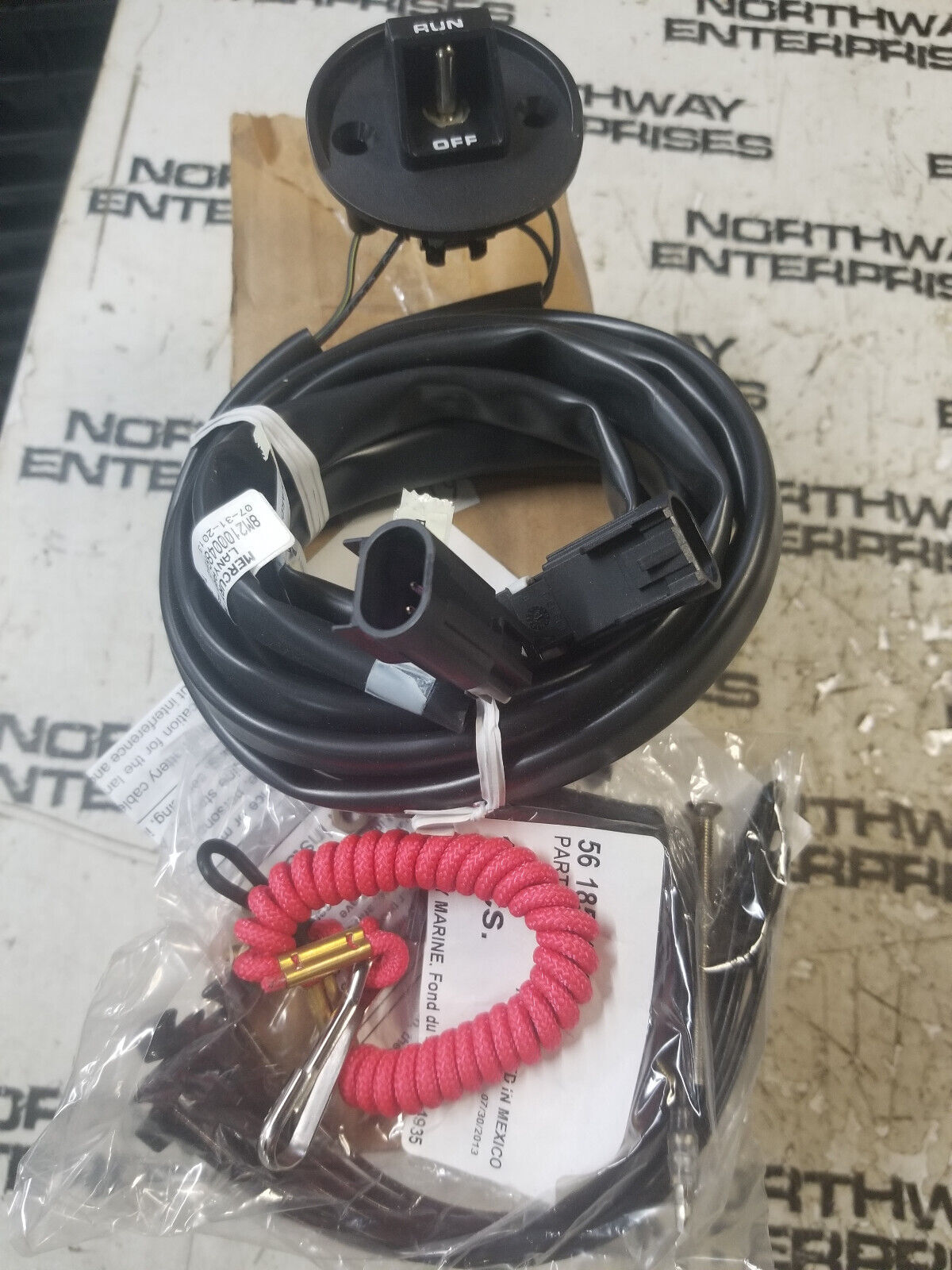 Mercury Quicksilver 87-814324A04 Lanyard Switch Kit