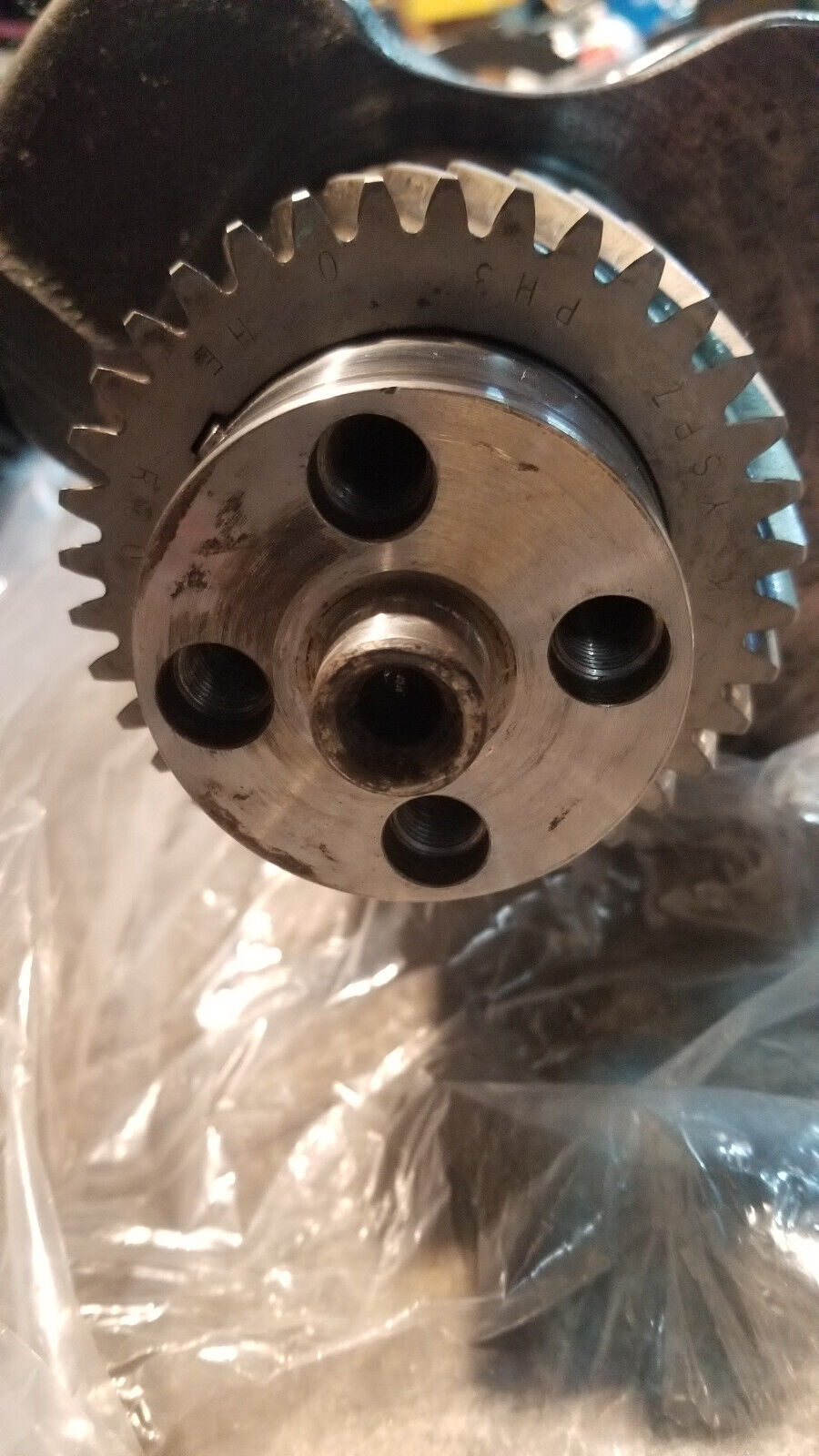 REMAN 3944204 3941199 5.9L CUMMINS CRANKSHAFT SONOFLUXED POLISHED STD RE2976