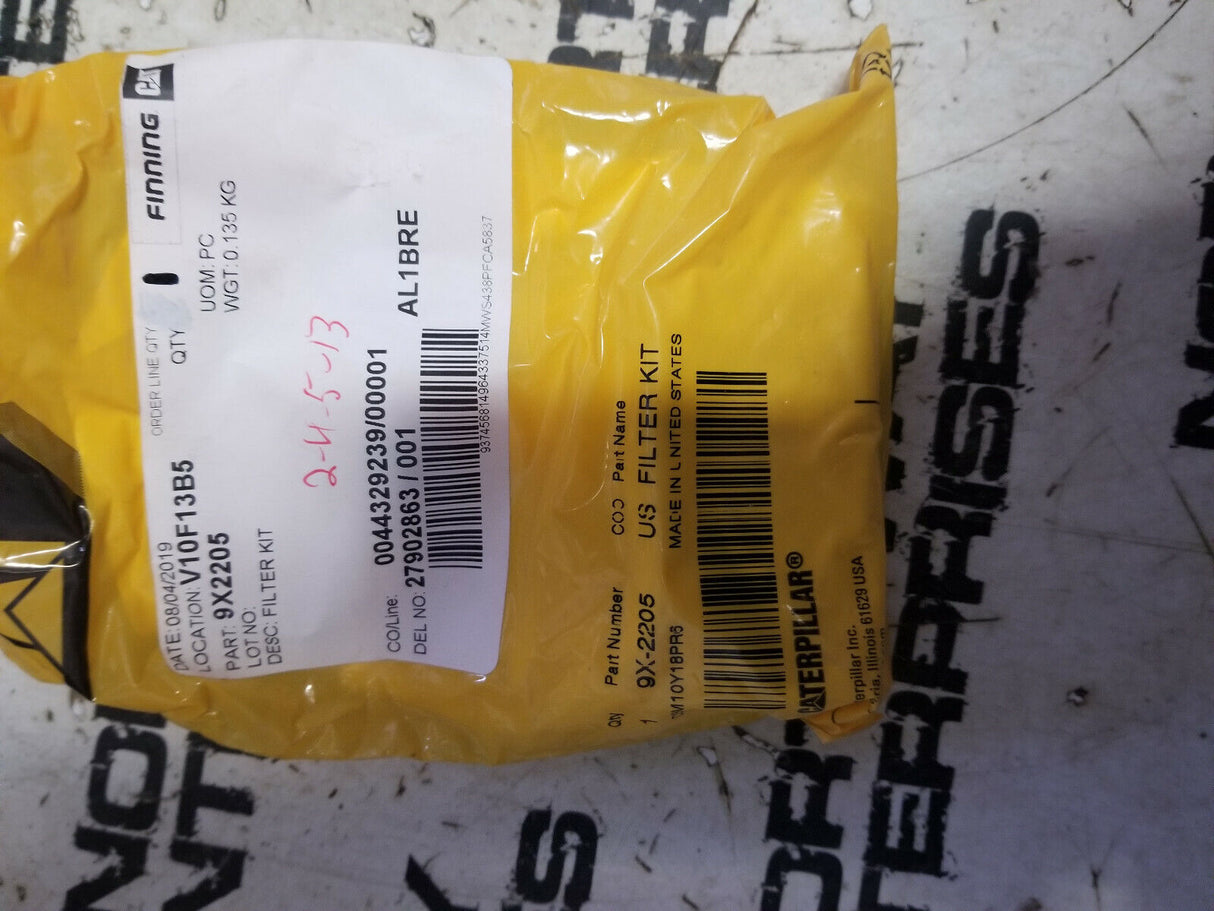 9X-2205 CATERPILLAR FUEL TANK CAP FILTER KIT