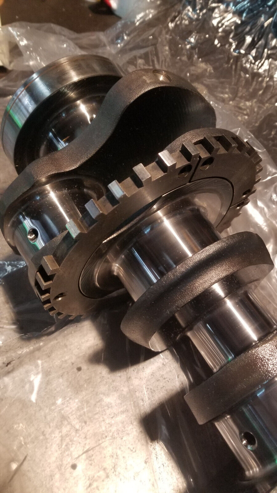 REMAN 3944204 3941199 5.9L CUMMINS CRANKSHAFT SONOFLUXED POLISHED STD RE212