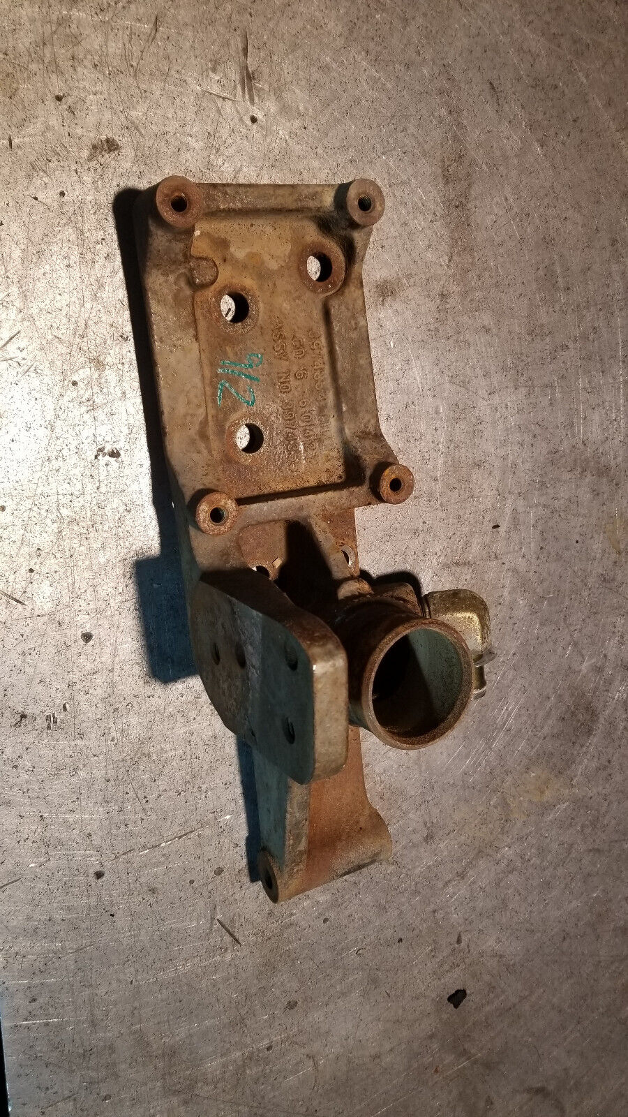 03-07 Dodge Ram Cummins 5.9L Engine Bracket 3974354 Ac compressor bracket