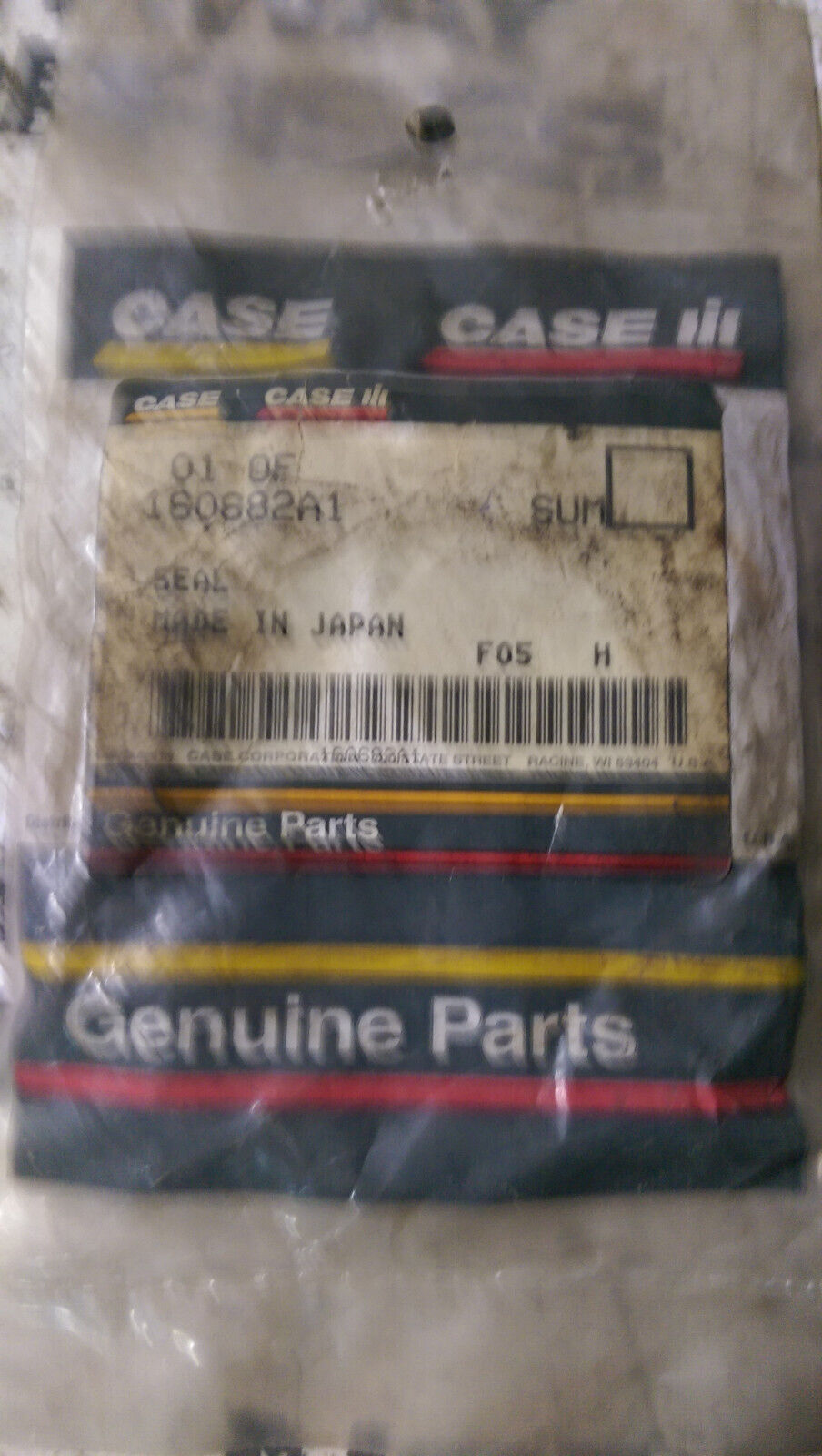 Case Construction Seal Ring 160682A1