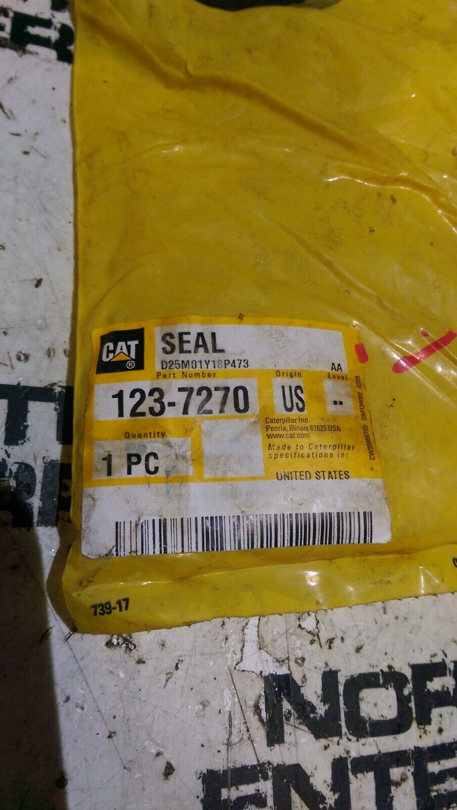 CATERPILLAR 123-7270 1237270