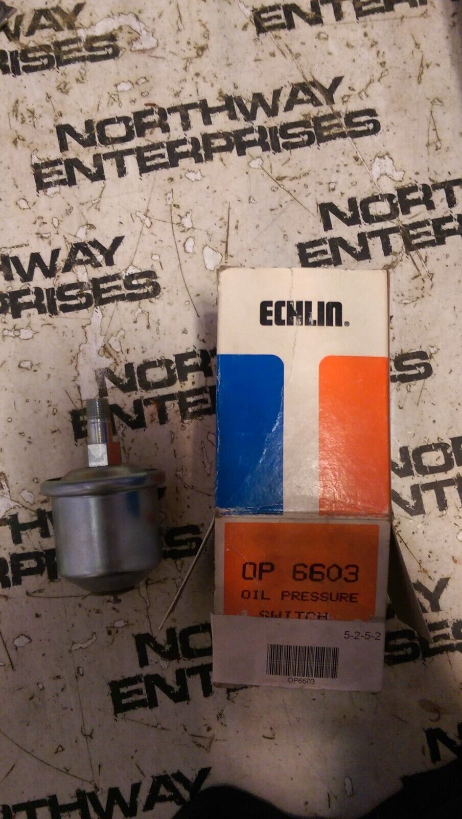 Echlin Oil Pressure Gauge Switch ECH OP6603