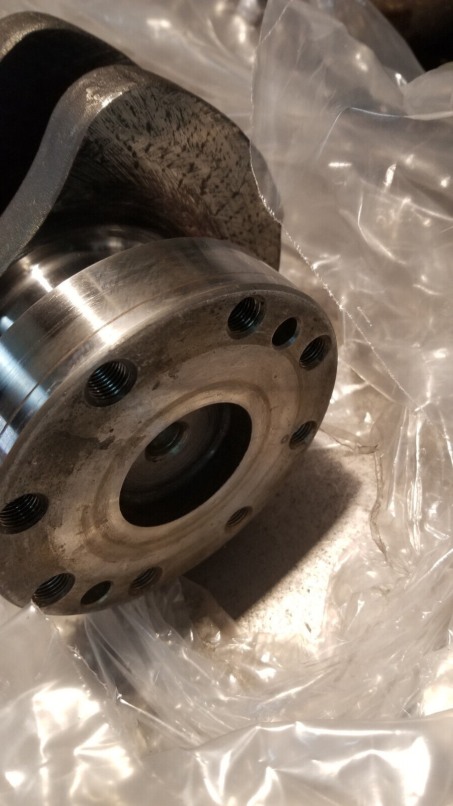 REMAN CUMMINS 5.9L CRANKSHAFT 3929037 SONOFLUXED POLISHED REF4016