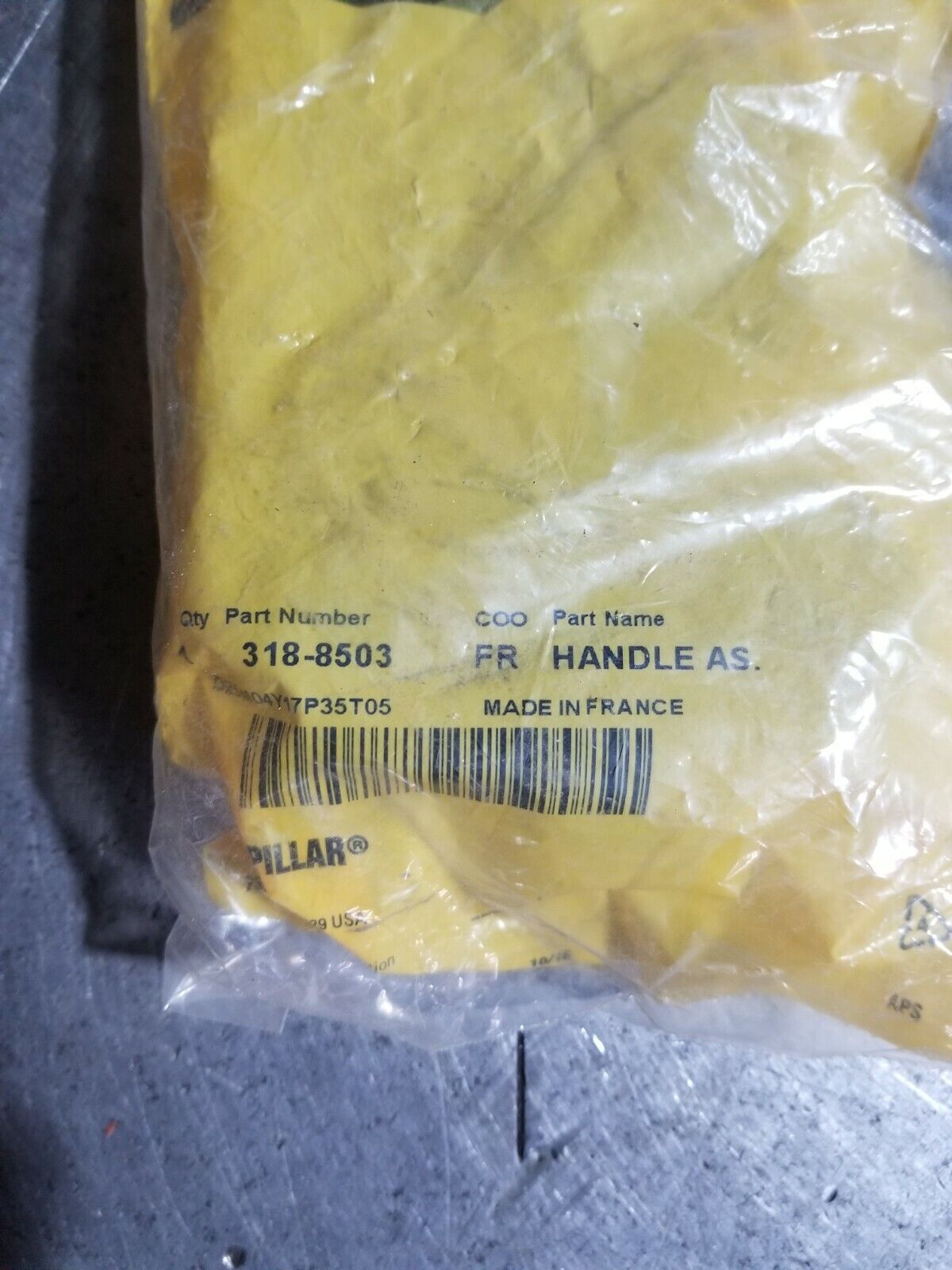 318-8503 CATERPILLAR HANDLE