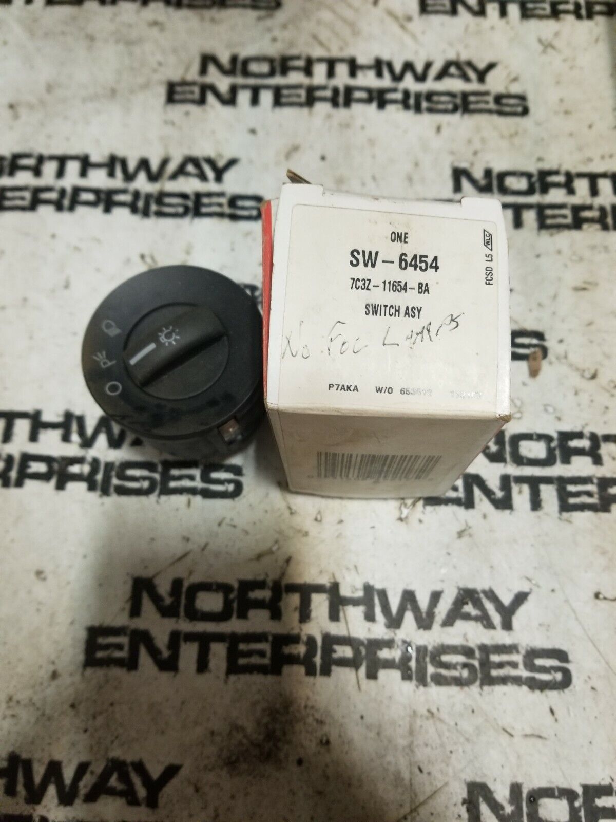 SW6454 Headlight Switch Motorcraft