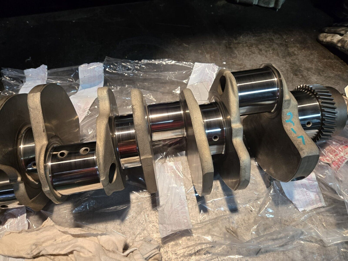 97374386 2006-2010 LBZ LMM 6.6L DURAMAX CRANKSHAFT POLISHED STANDARD SONOFLUXED