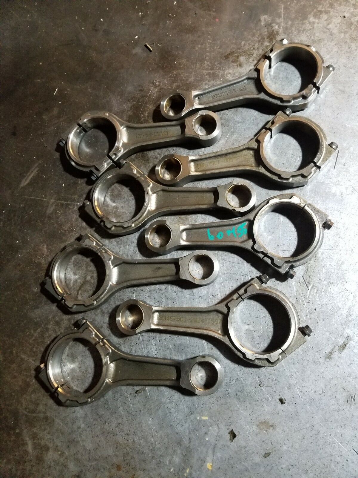 2003-2010 6.0l Powerstroke Used Connecting Rod Set of 8 1834675C1 re55