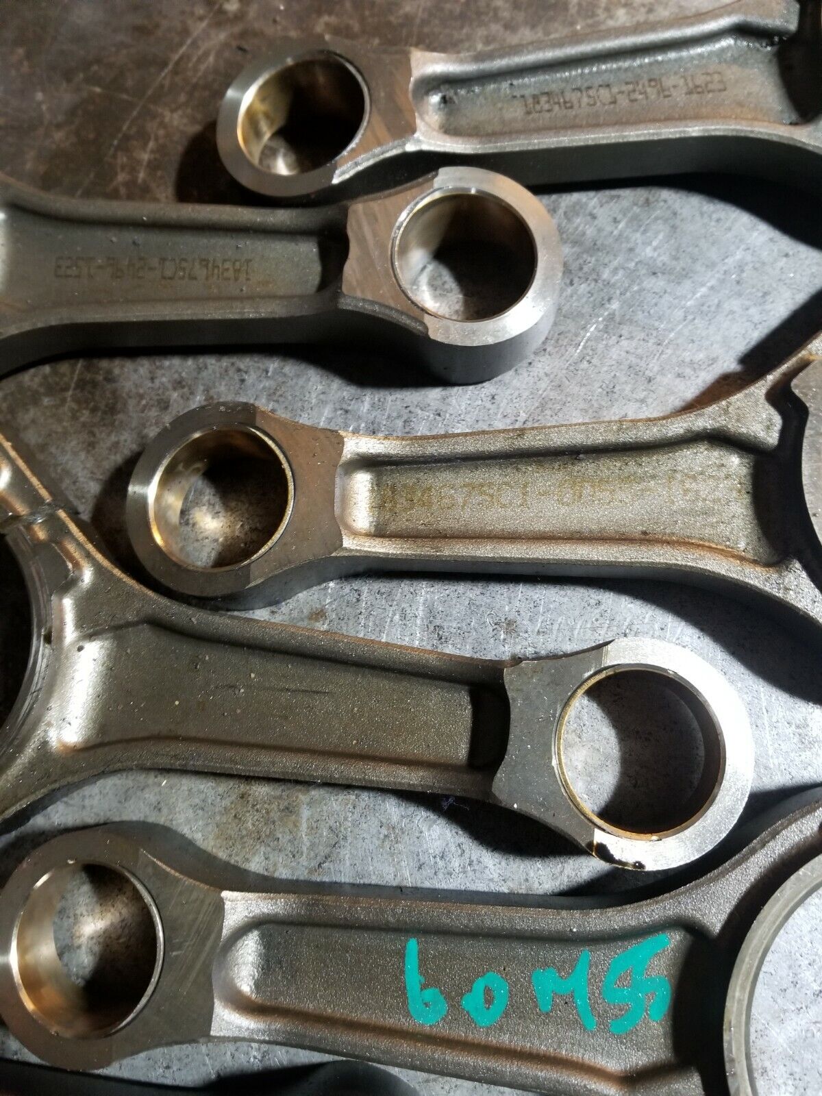 2003-2010 6.0l Powerstroke Used Connecting Rod Set of 8 1834675C1 re55