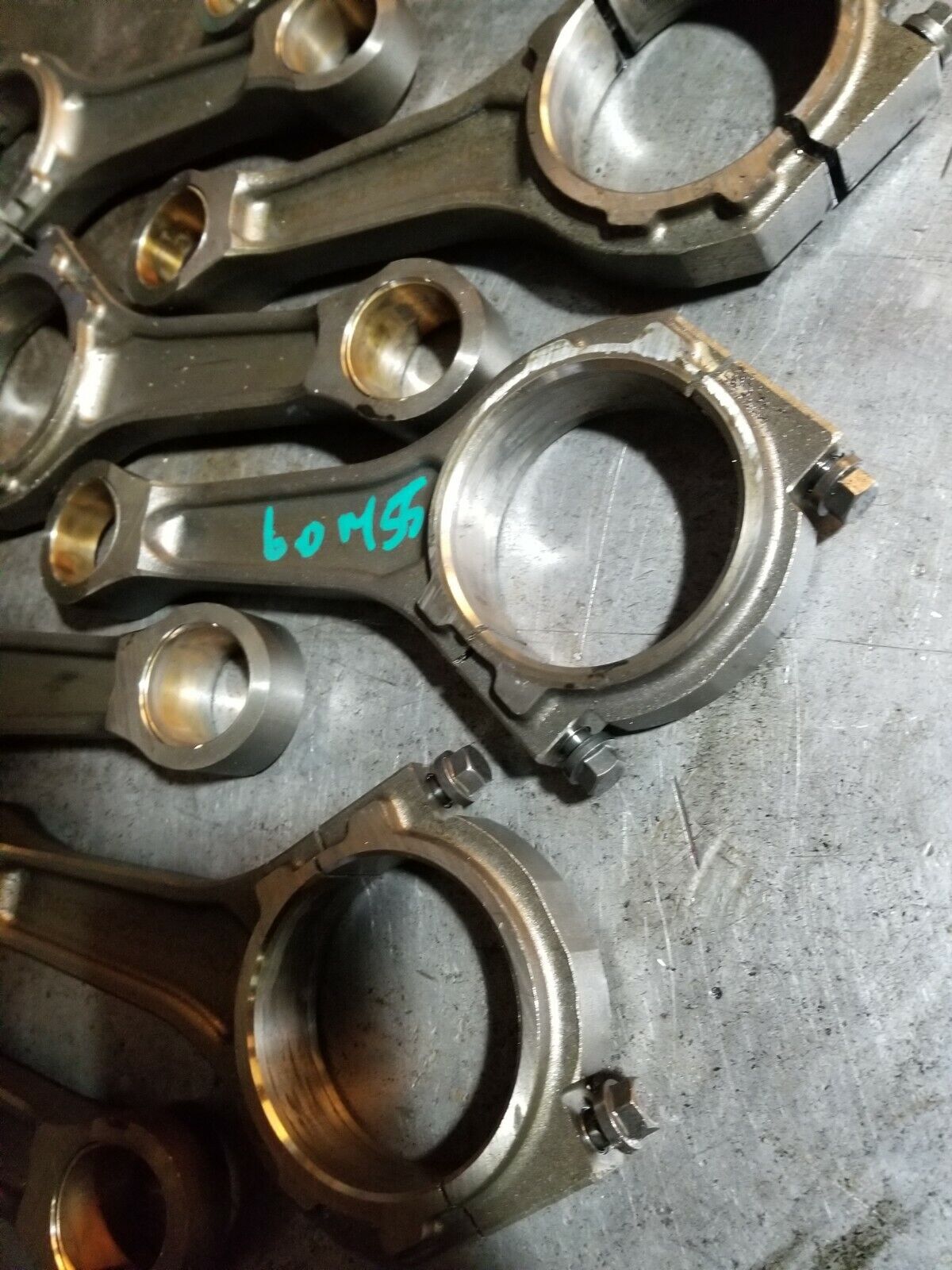 2003-2010 6.0l Powerstroke Used Connecting Rod Set of 8 1834675C1 re55