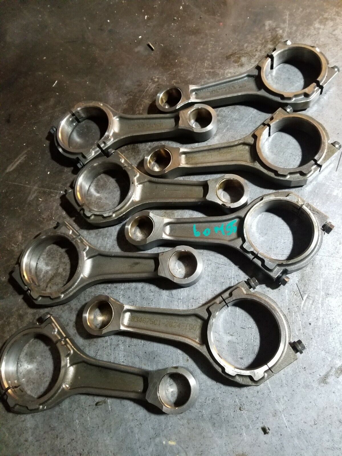 2003-2010 6.0l Powerstroke Used Connecting Rod Set of 8 1834675C1 re55