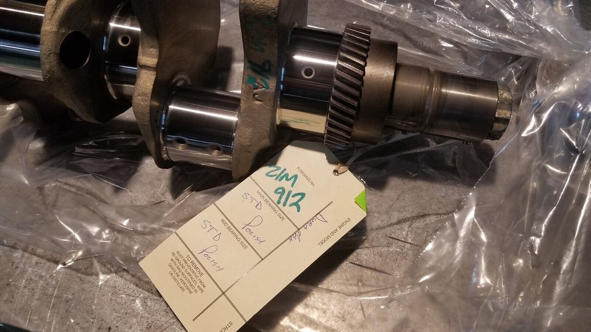 REMAN 97374386 2006-2010 LBZ LMM 6.6L DURAMAX CRANKSHAFT SONOFLUXED RE912