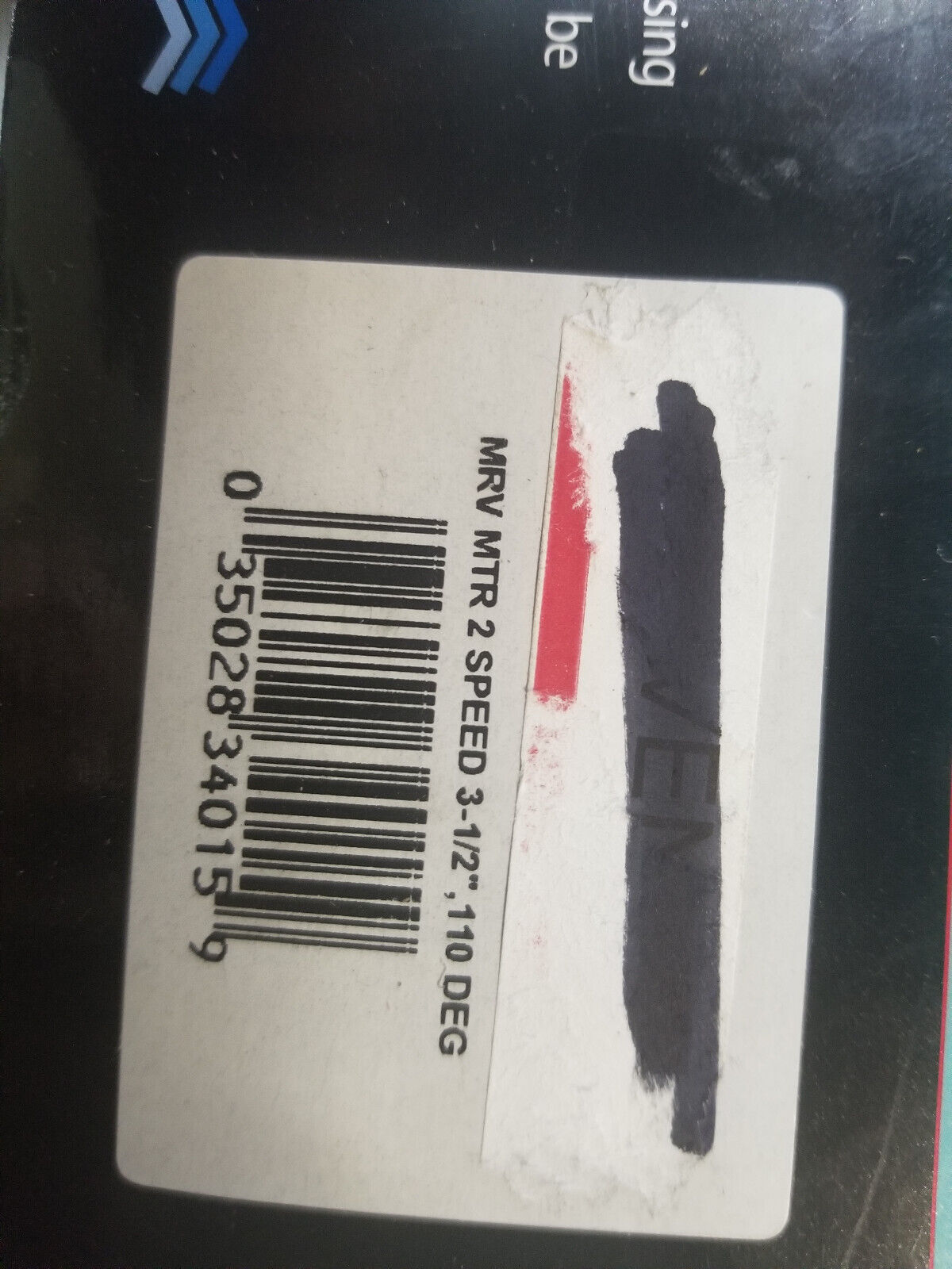 AFI MRV 34015 MTR 2 SPEED 3 1/2", 110 DEG WIPER MOTOR