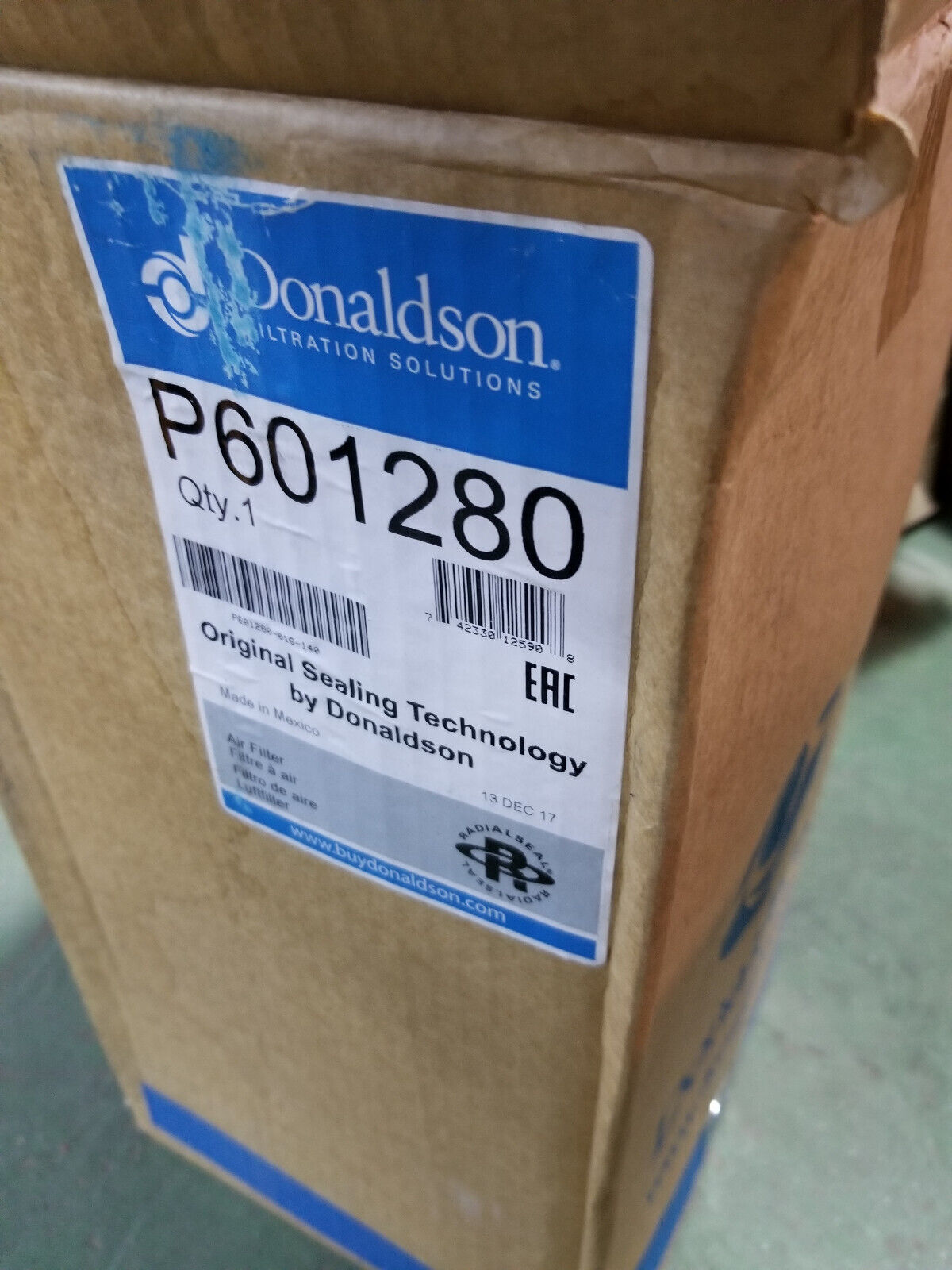 DONALDSON P601280 AIR FILTER