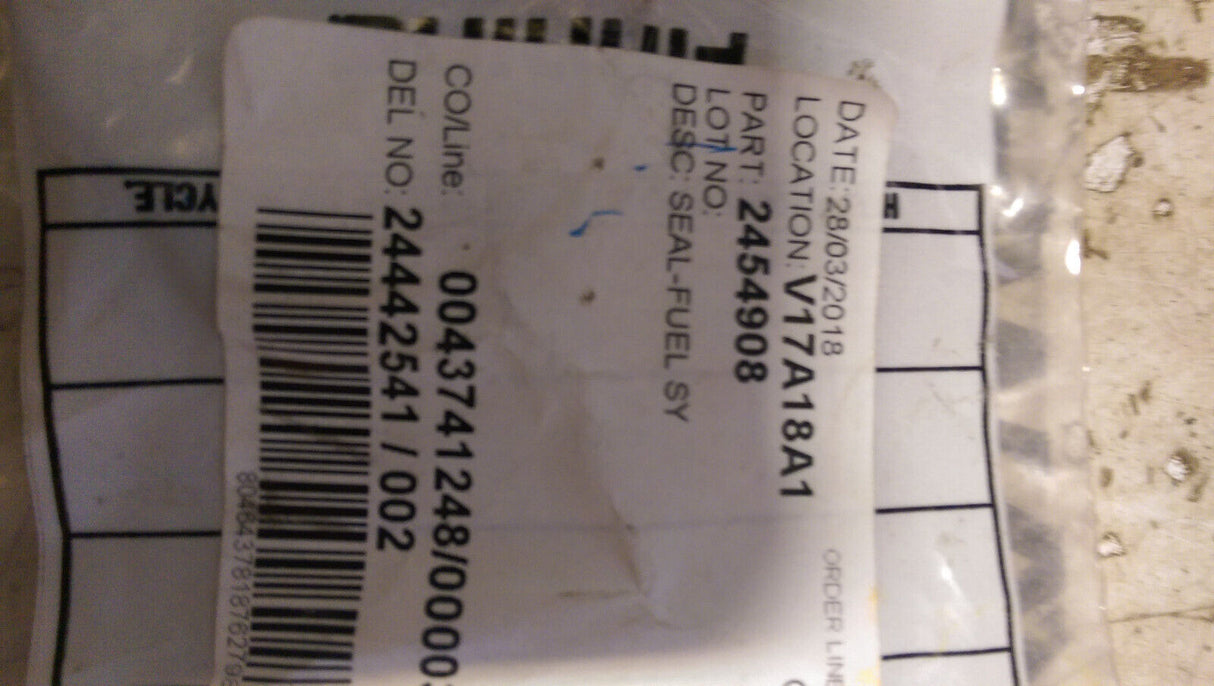 CATERPILLAR 245-4908: SEAL-FUEL SY LOT OF 2PC