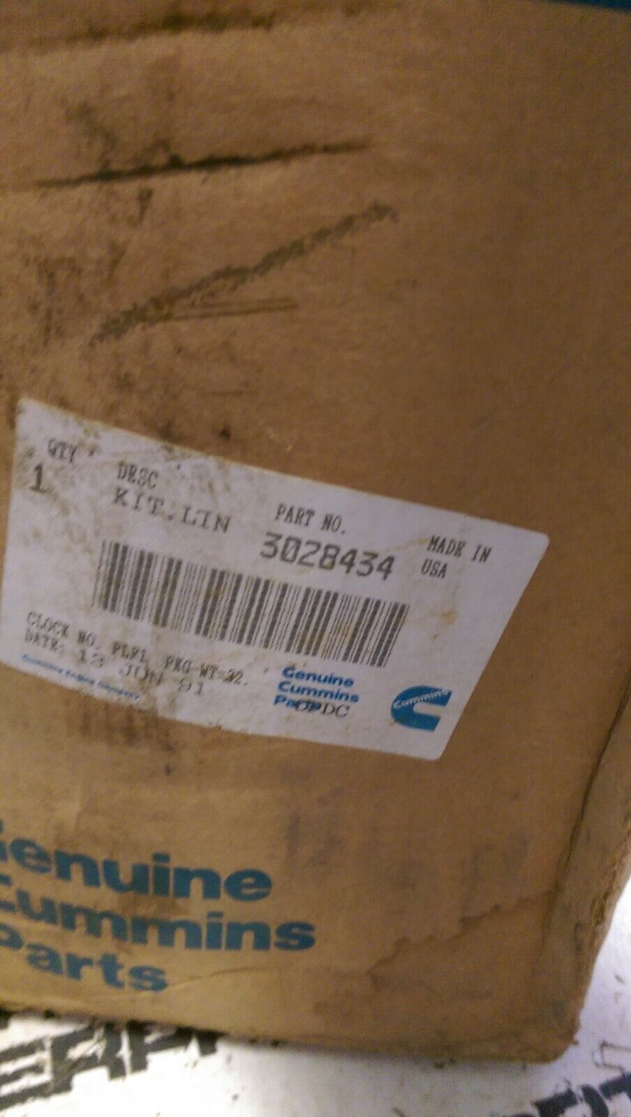 4024767 LINER & SEAL KIT for Cummins (3028434) 3028434
