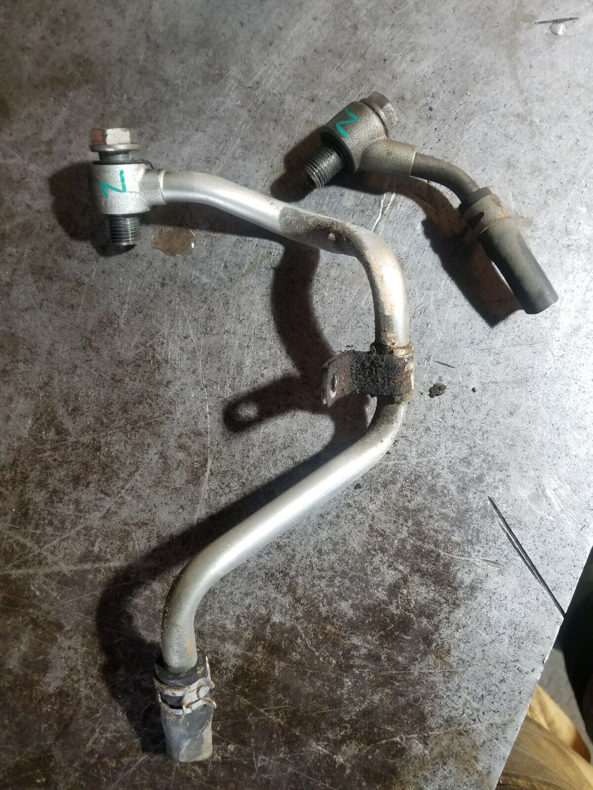 LBZ LMM 2008-2010 DURAMAX TURBO COOLANT TUBES 97372024 97372025