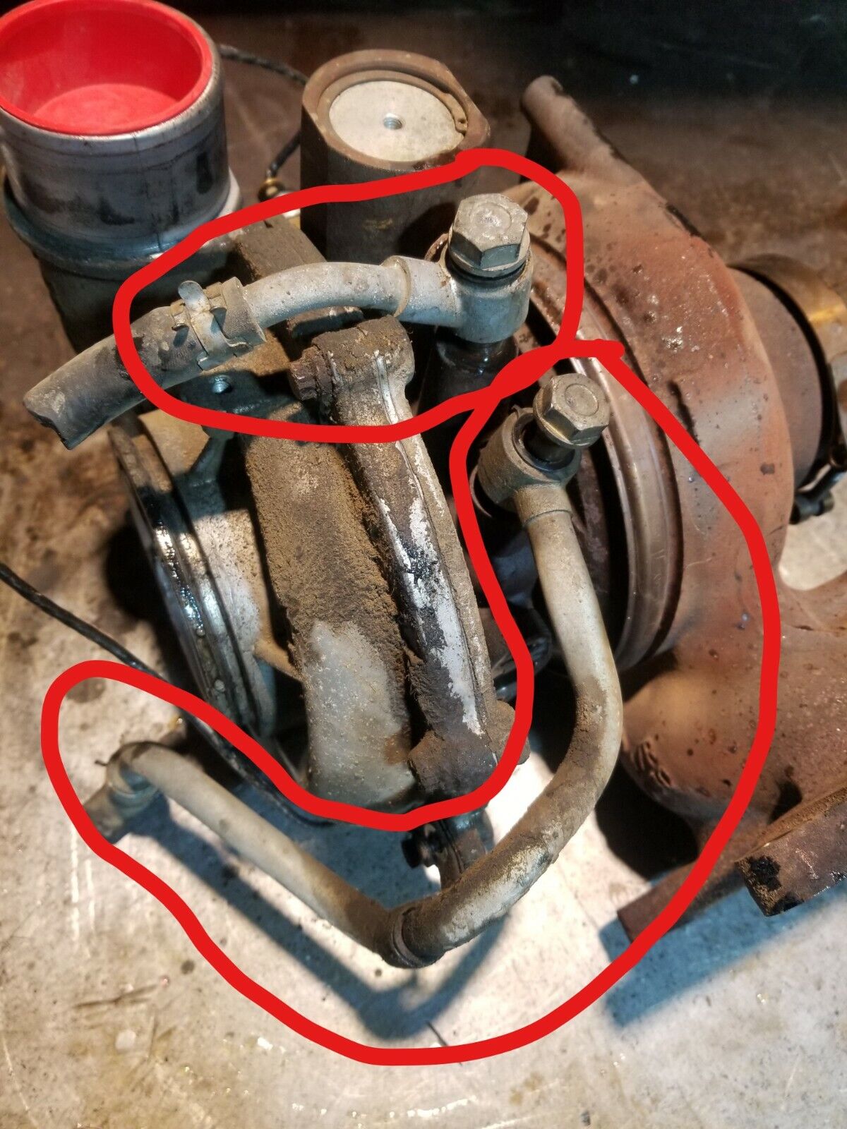 LBZ LMM 2008-2010 DURAMAX TURBO COOLANT TUBES 97372024 97372025