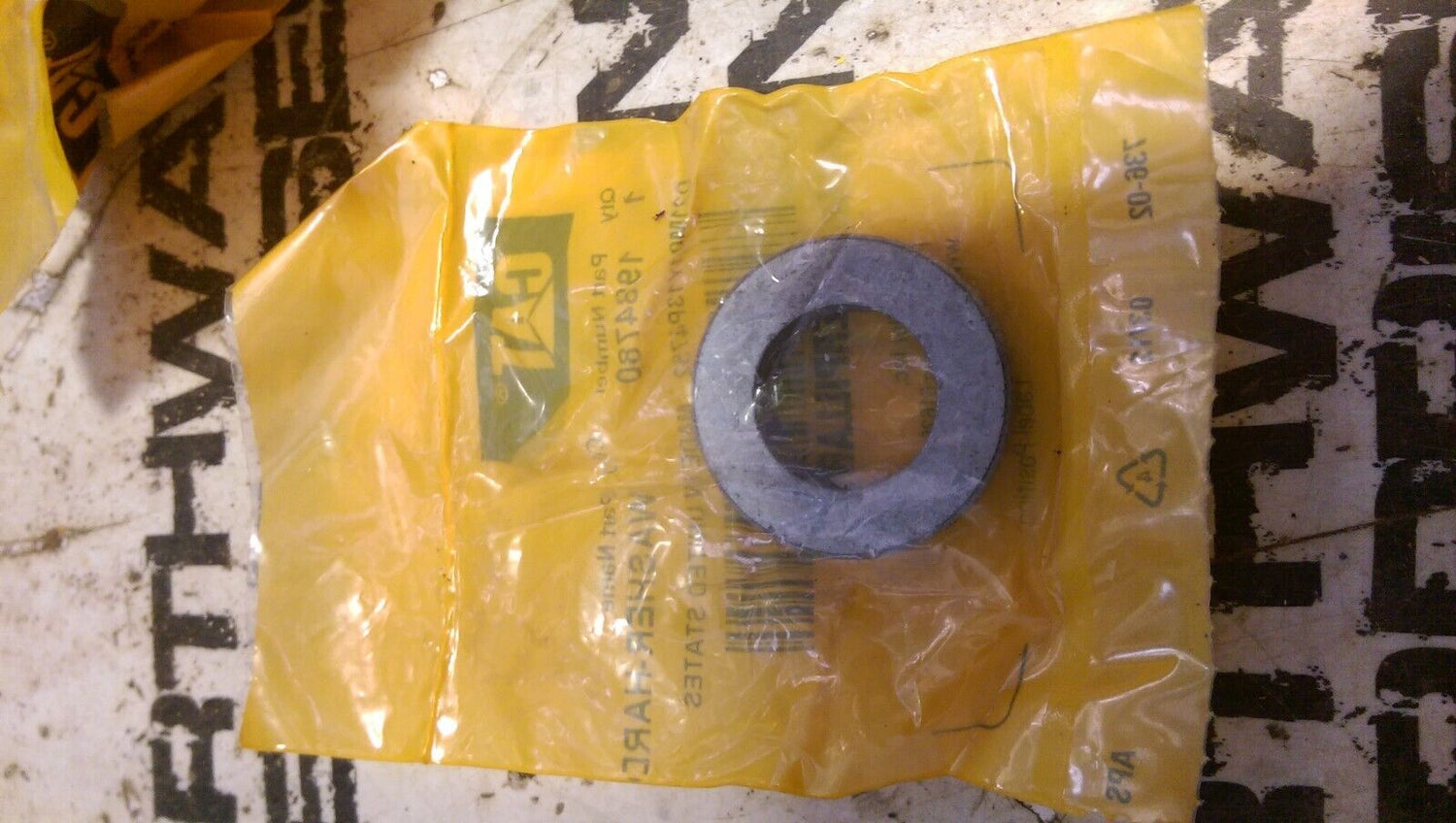 NEW OEM CATERPILLAR 198-4780 WASHER