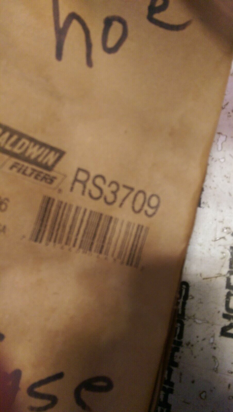 Baldwin RS3709 Radial Seal Inner Air Element