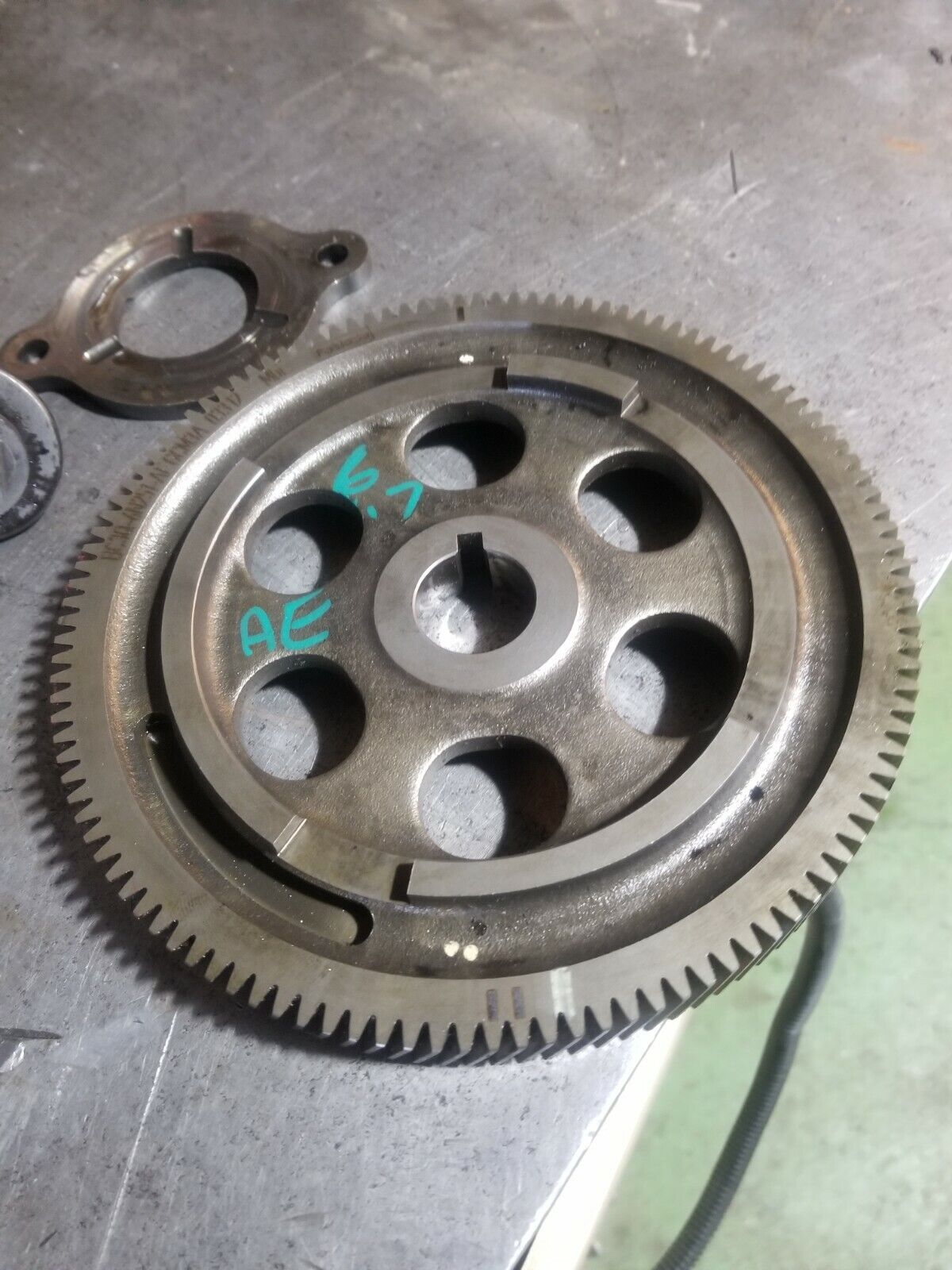 6.7 Powerstroke Camshaft Gear BC3Q-6N251-AE with retainer and bolt