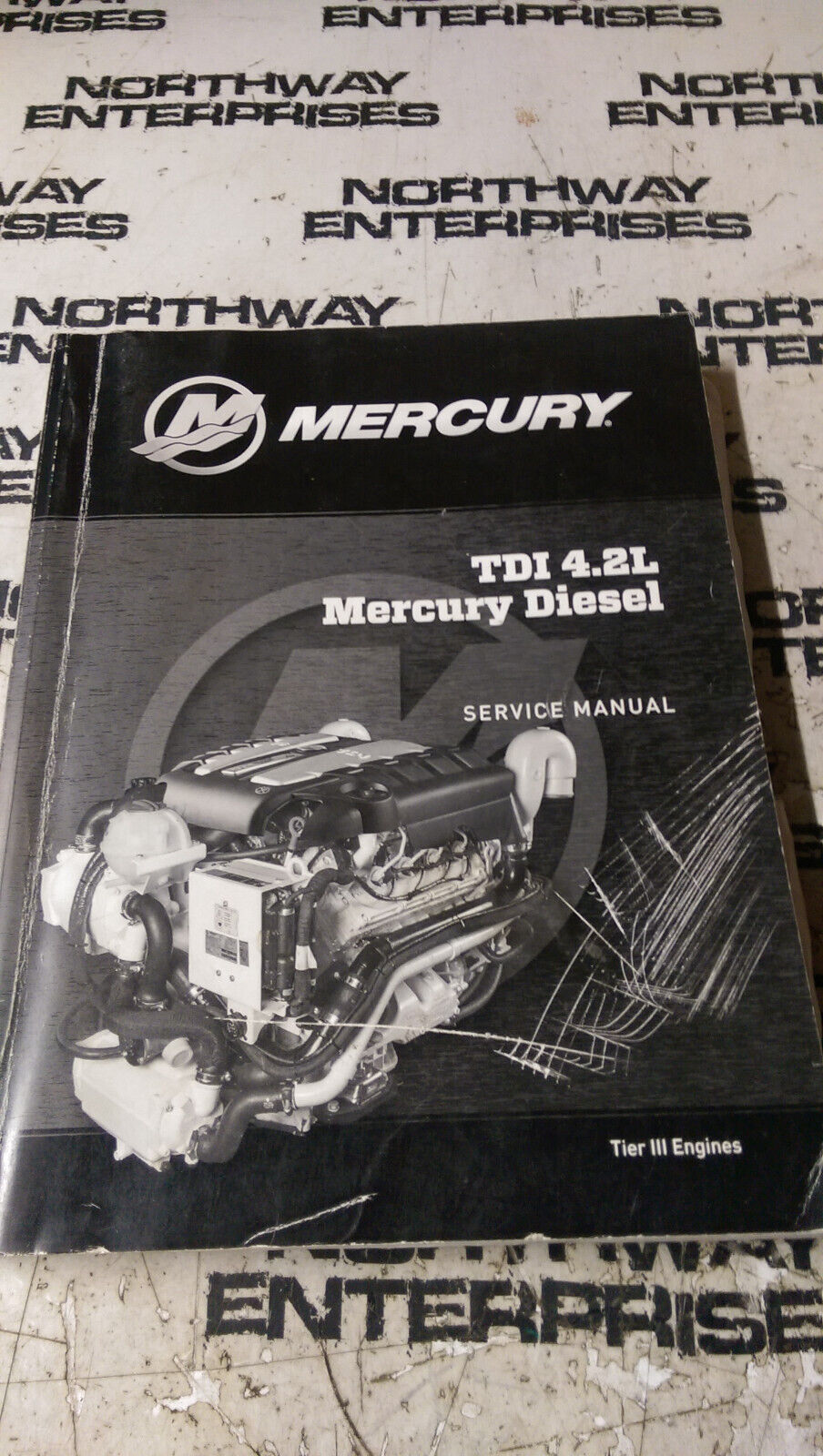 Mercury 90-8m0070862 8m0070862 TDI 4.2L DIESEL SERVICE MANUAL