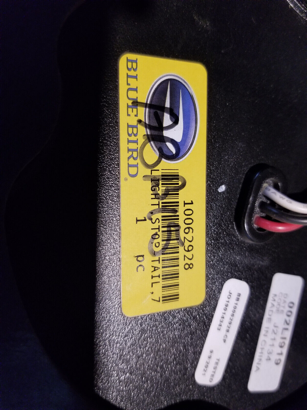 NEW 10062928 - RED LIGHT STOP-TAIL,7 IN, LED CROSS: 10062928, ECV7561STT
