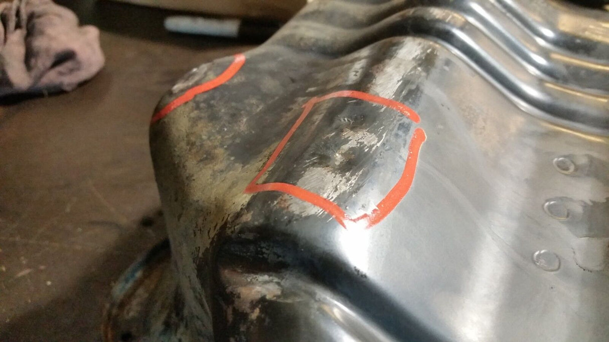 2001 - 2010 LOWER OIL PAN SILVERADO Duramax 6.6l 6.6 LB7 LLY LBZ LMM r43