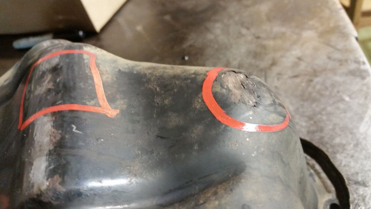 2001 - 2010 LOWER OIL PAN SILVERADO Duramax 6.6l 6.6 LB7 LLY LBZ LMM r43