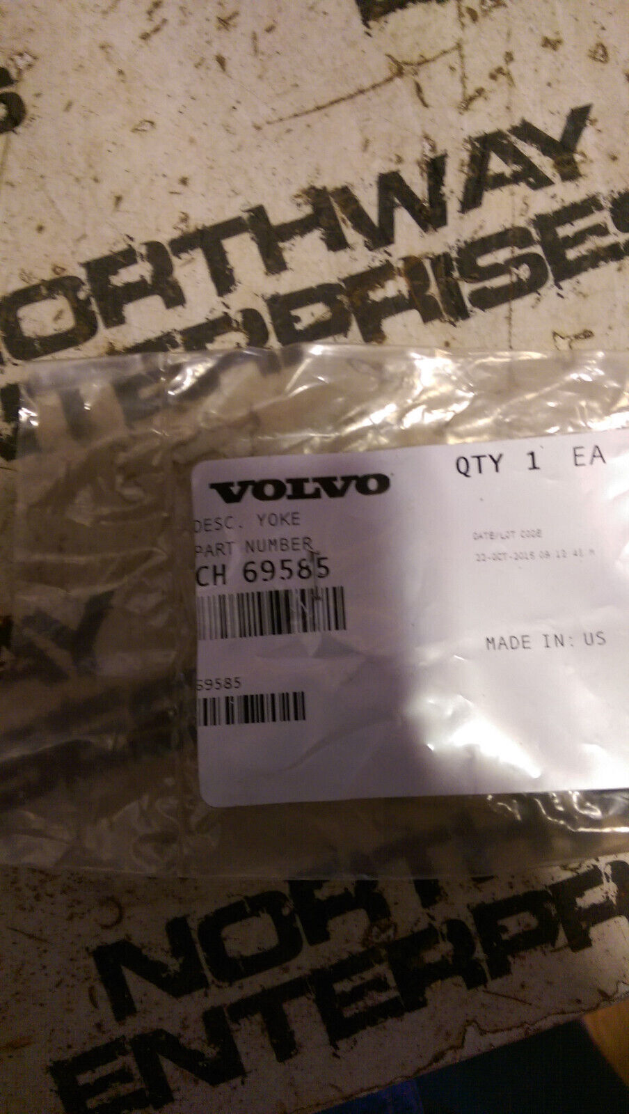 VOLVO CH69585 CH 69585