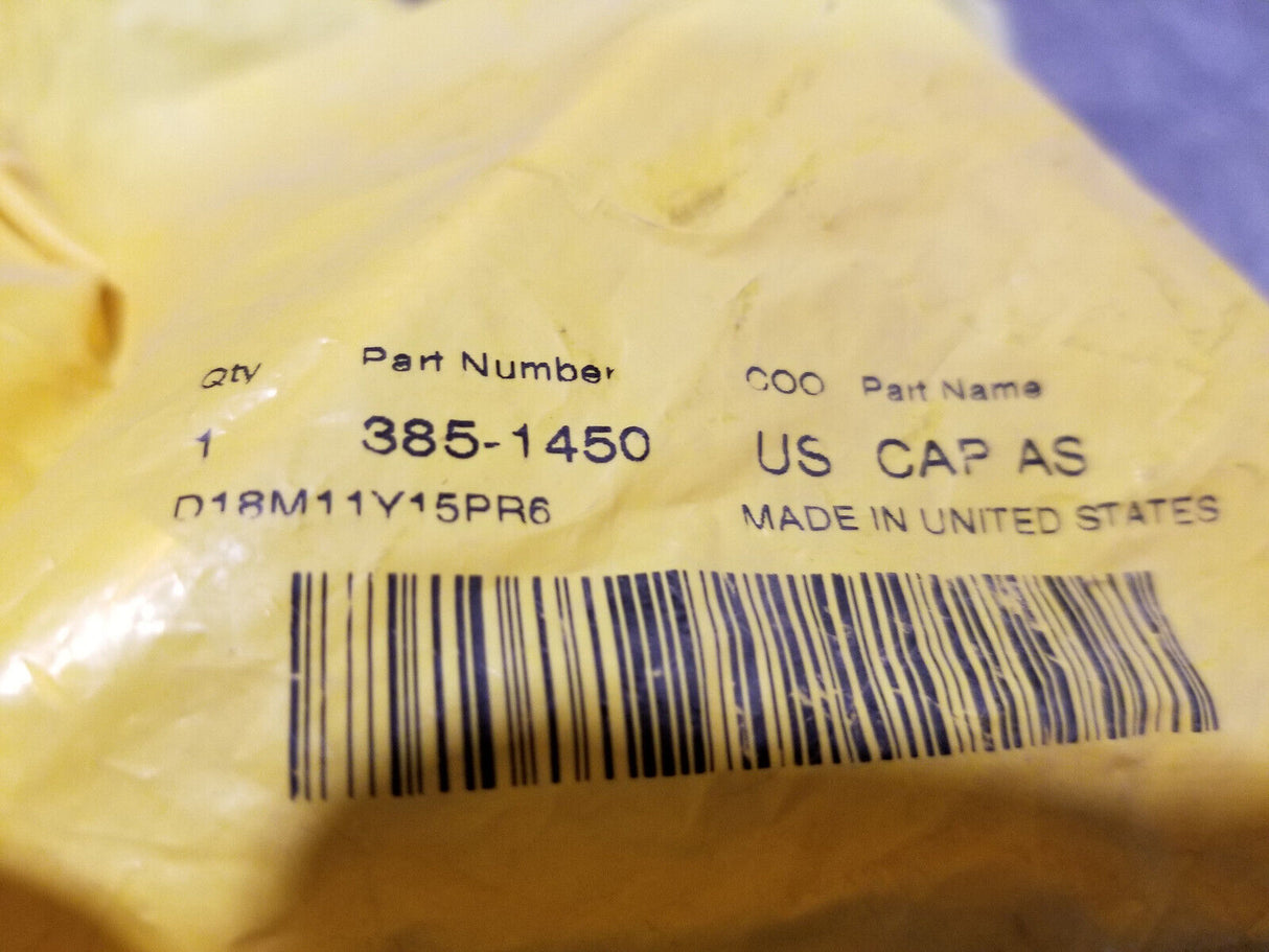 385-1450 Genuine OEM CATERPILLAR OIL CAP FILLER