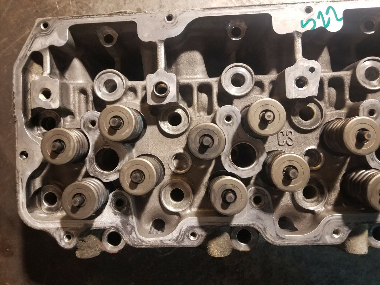 2006-2010 Chevy GMC 6.6 LBZ LMM DURAMAX CYLINDER HEAD RH PASSENGER REF522