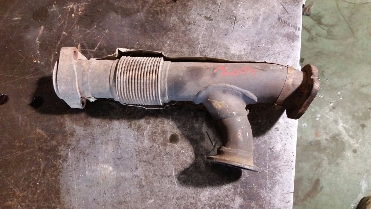 03-04 6.0 Turbo Round EGR Exhaust Up Pipe Ford Powerstroke Diesel 6.0L