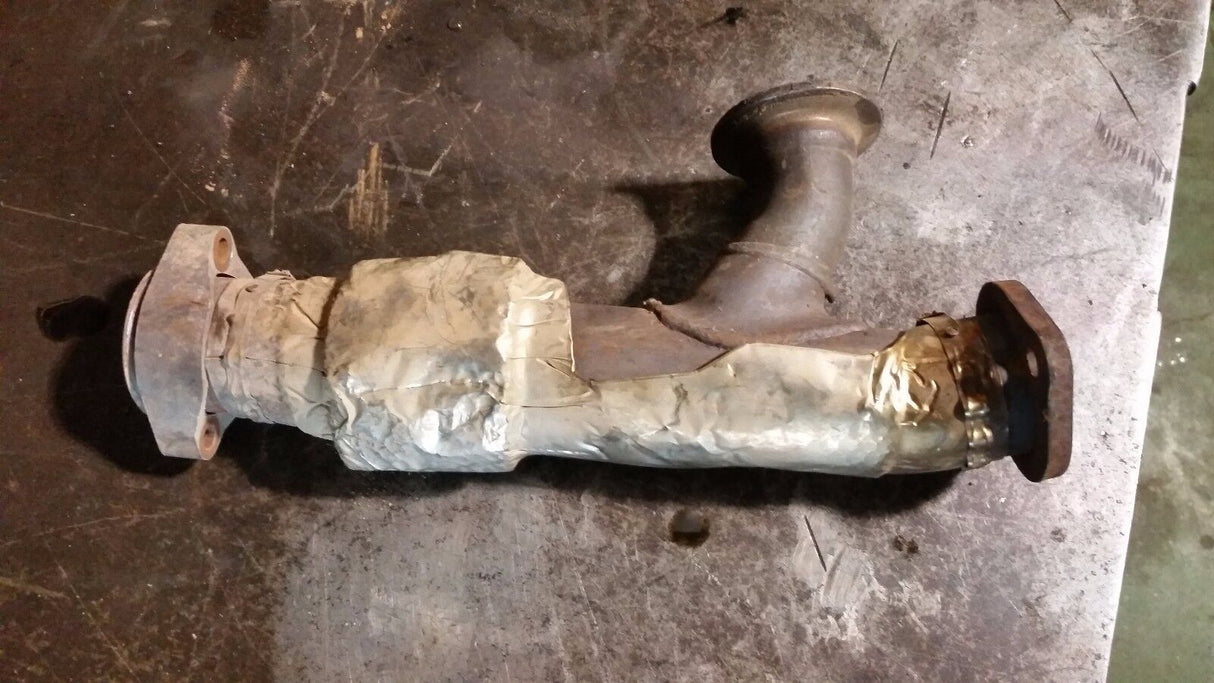 03-04 6.0 Turbo Round EGR Exhaust Up Pipe Ford Powerstroke Diesel 6.0L