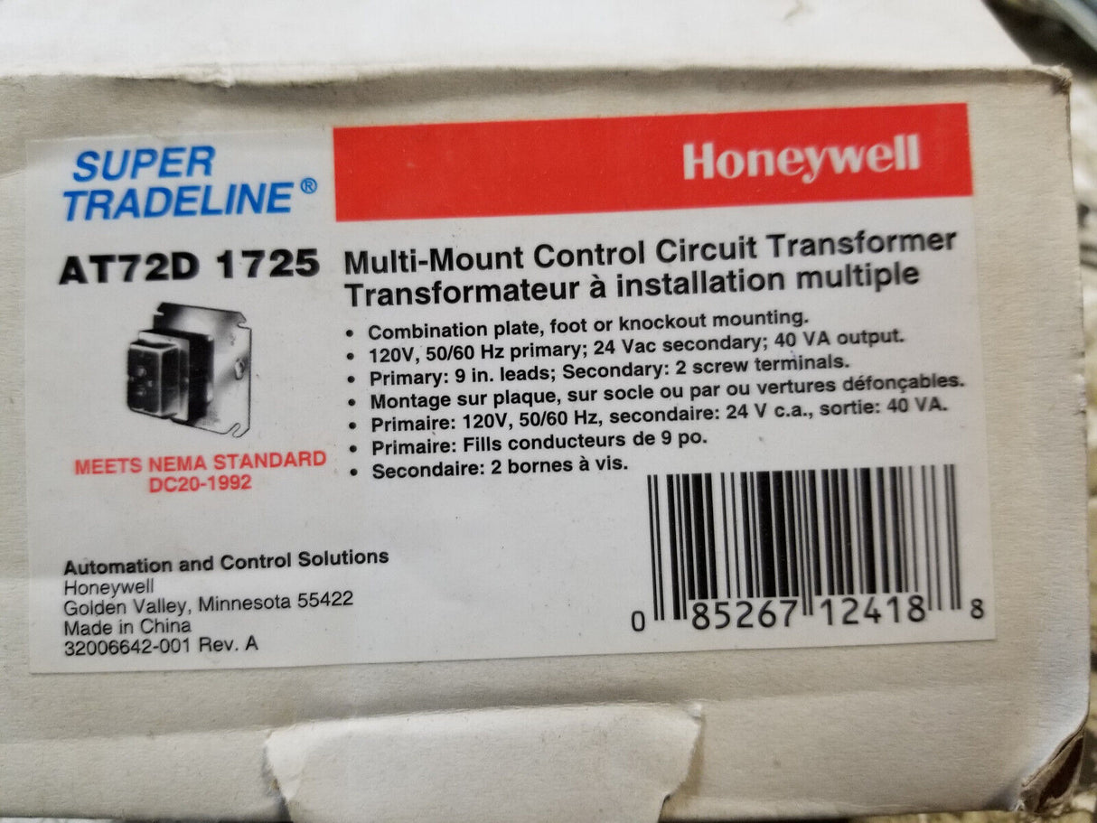 HONEYWELL AT72D 1725 AT72D1725 TRANSFORMER