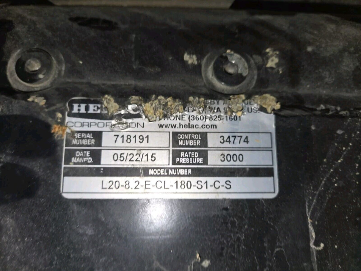 HELAC Actuator, Platform Rotate 1001181059 L20-8.2-E-CL-180-S1-C-S