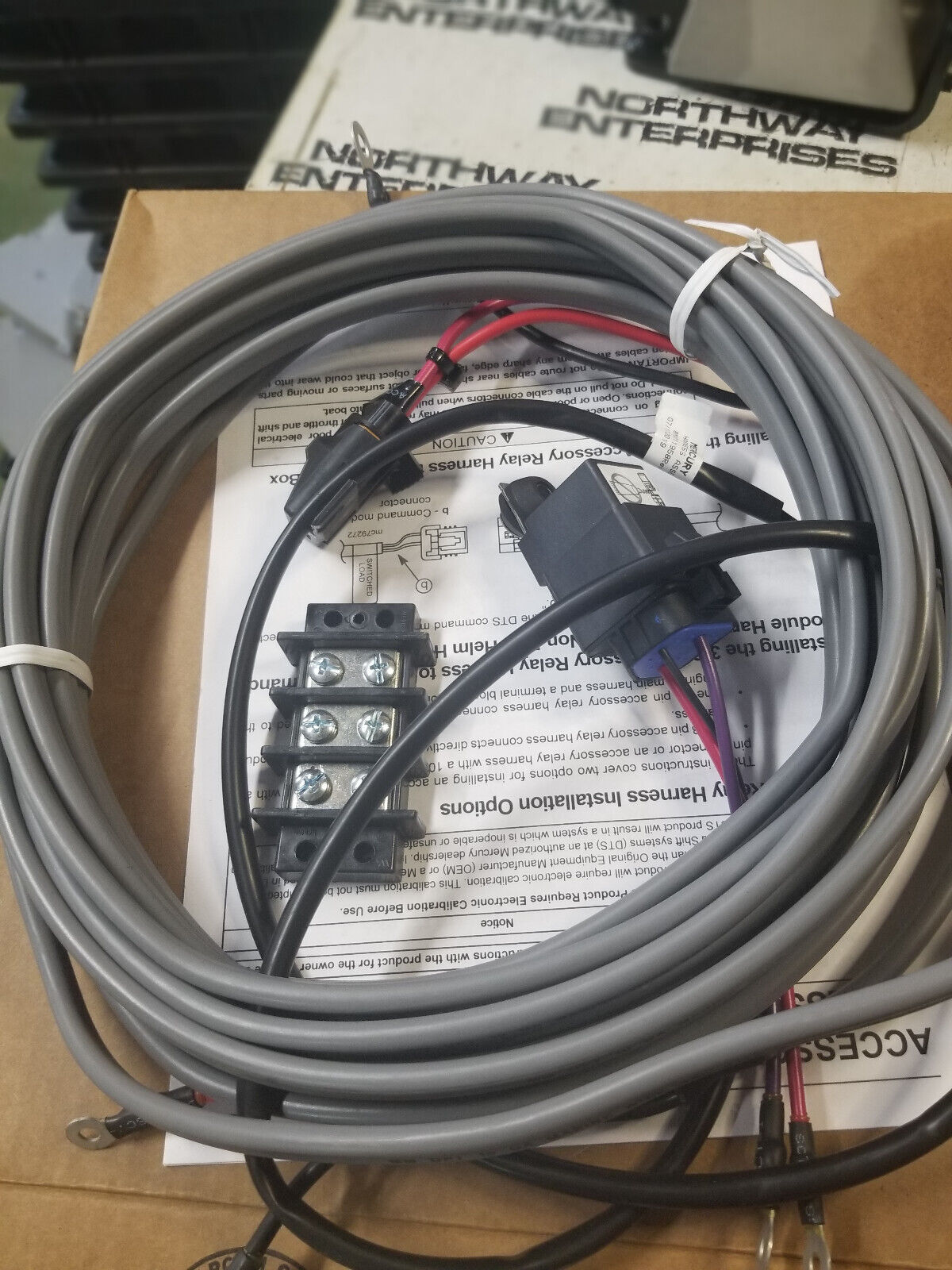 MERCURY MARINE SMARTCRAFT RELAY POWER WIRING HARNESS KIT Part# 84-899785K30