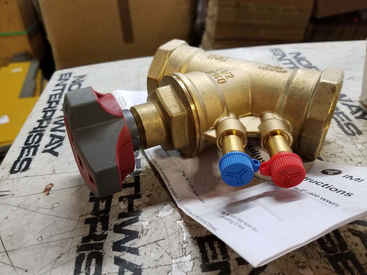 IMI TA 1 1/2" VALANCING VALVE PN25/400WWP 787H 52 867-540 V014787HBV
