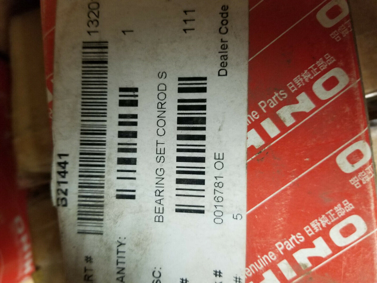 132011600A HINO BEARING SET