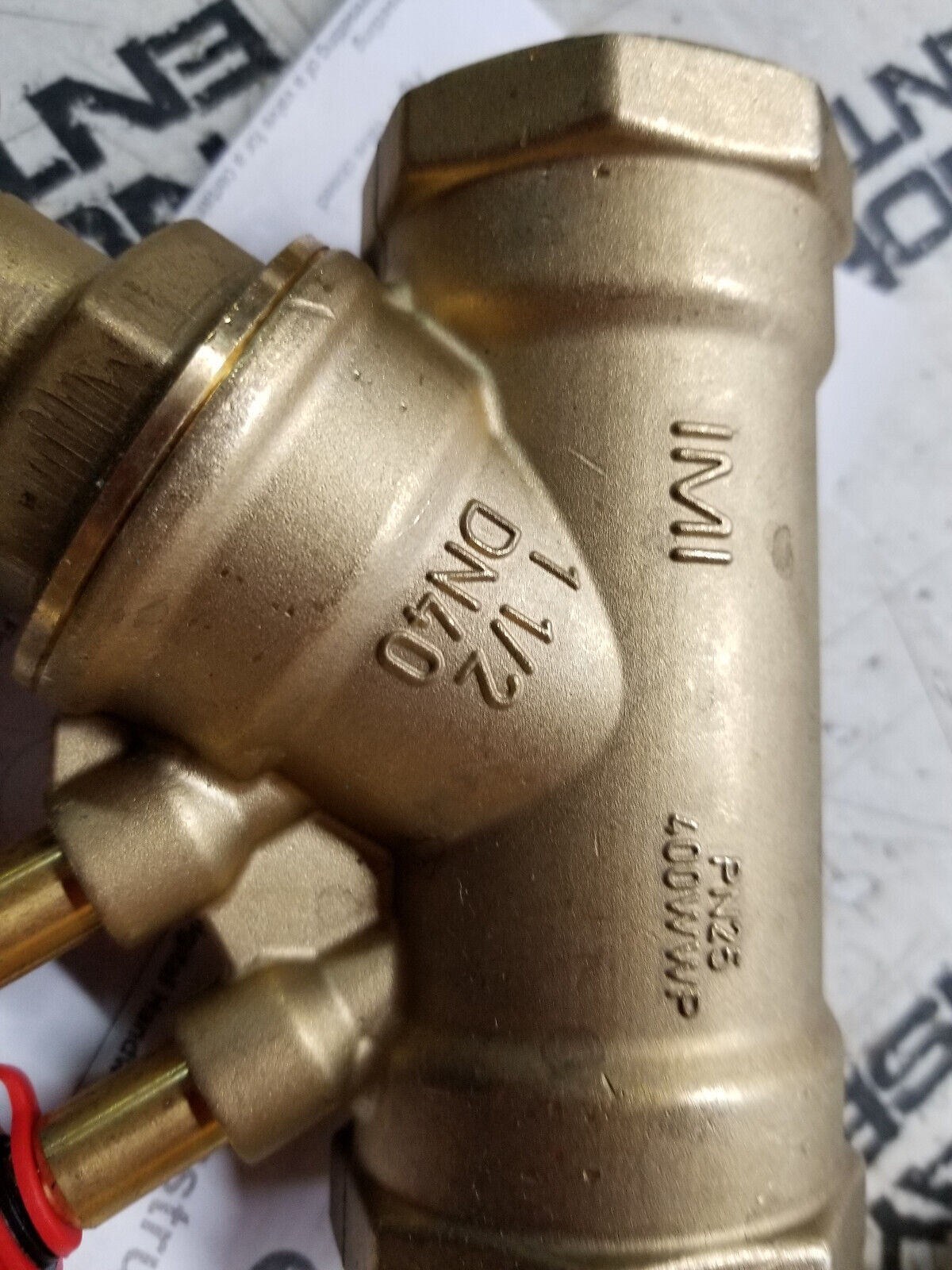 IMI TA 1 1/2" VALANCING VALVE PN25/400WWP 787H 52 867-540 V014787HBV
