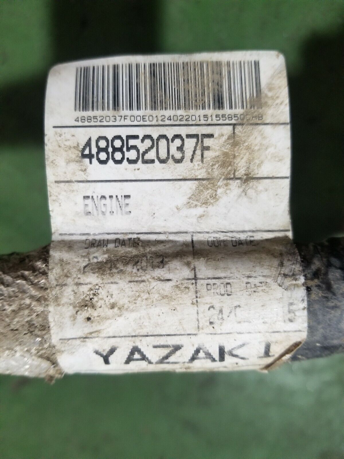 48852037F 3.0L ECO DIESEL Injector Wiring Harness Mopar