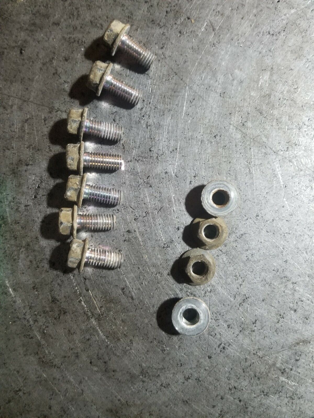 97358849 97358856 6.6 DURAMAX Engine Oil Cooler Housing Bolts and Nuts