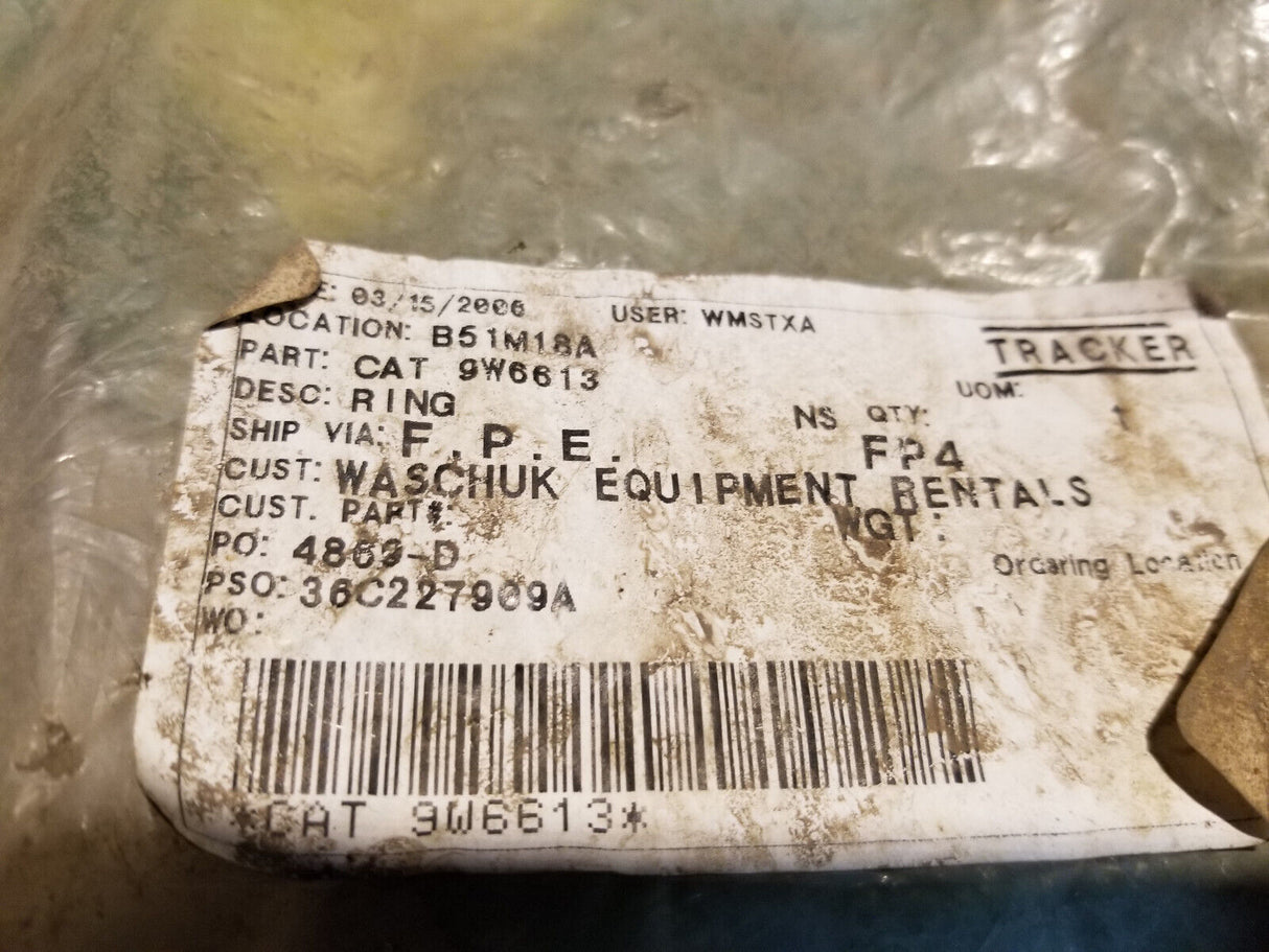 CATERPILLAR ORING 9W6613 O-RING 9W-6613