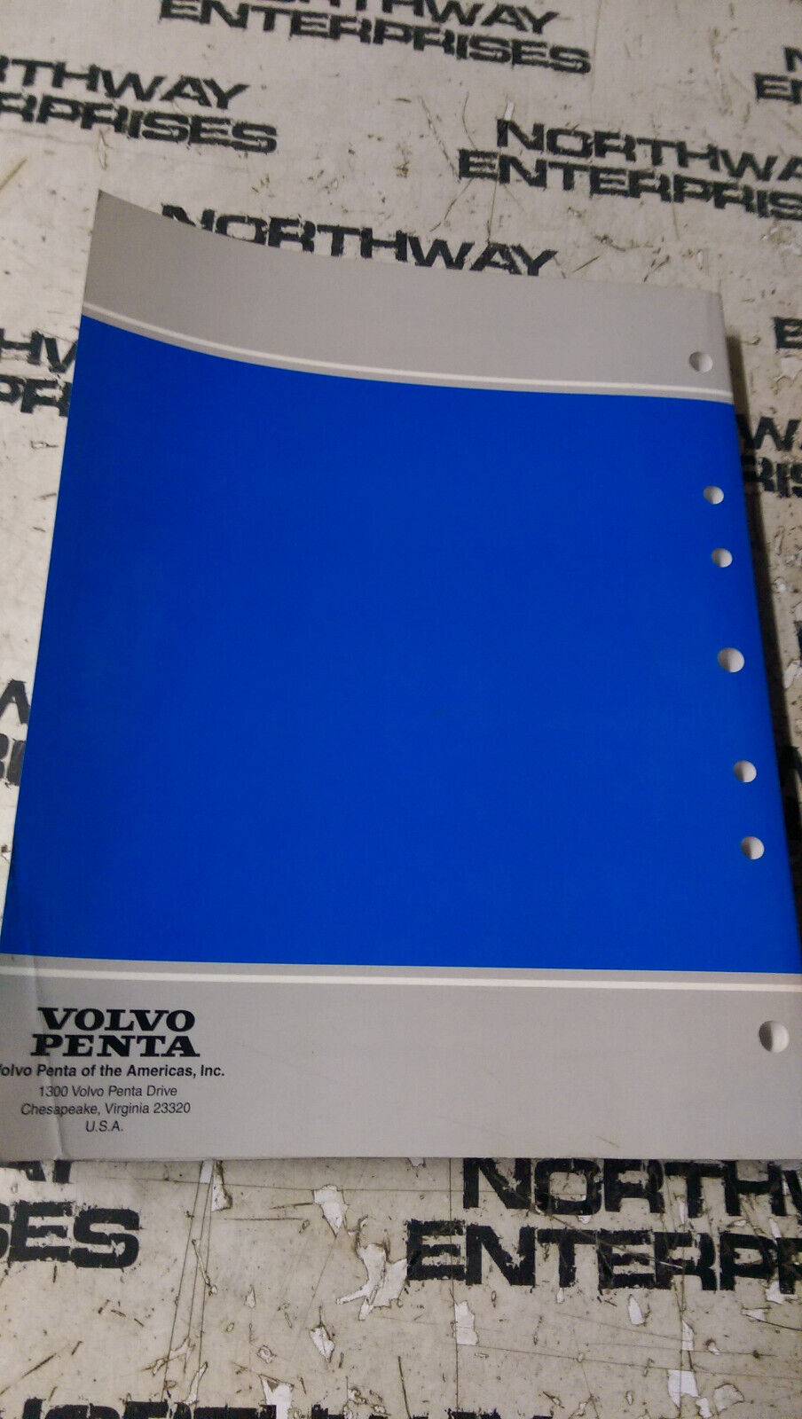 1999 Volvo Penta "WT" GM EFI Diagnostic Models OEM Workshop Manual P/N 3850078