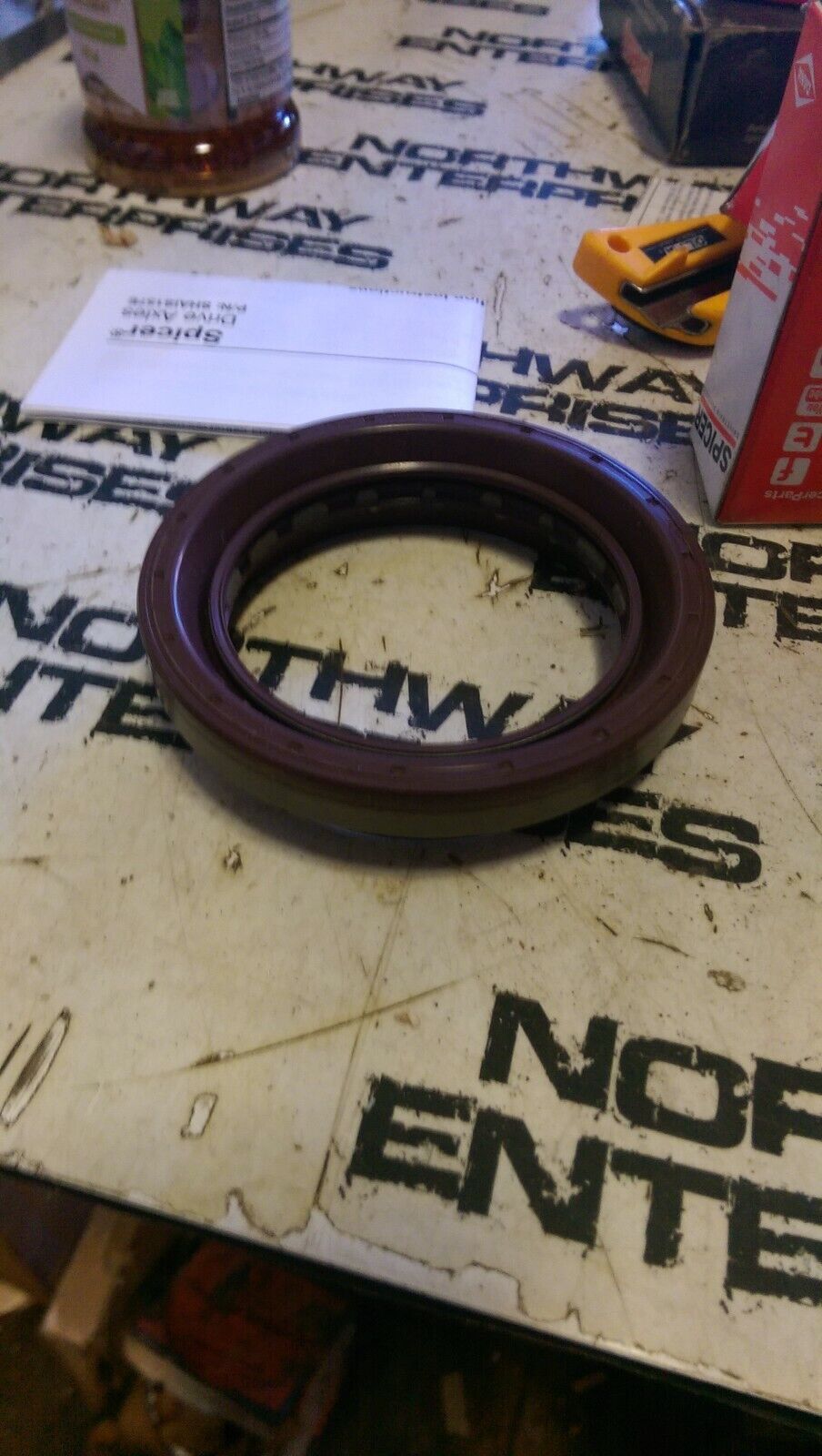SKF 15553 Front Axle Shaft Seal