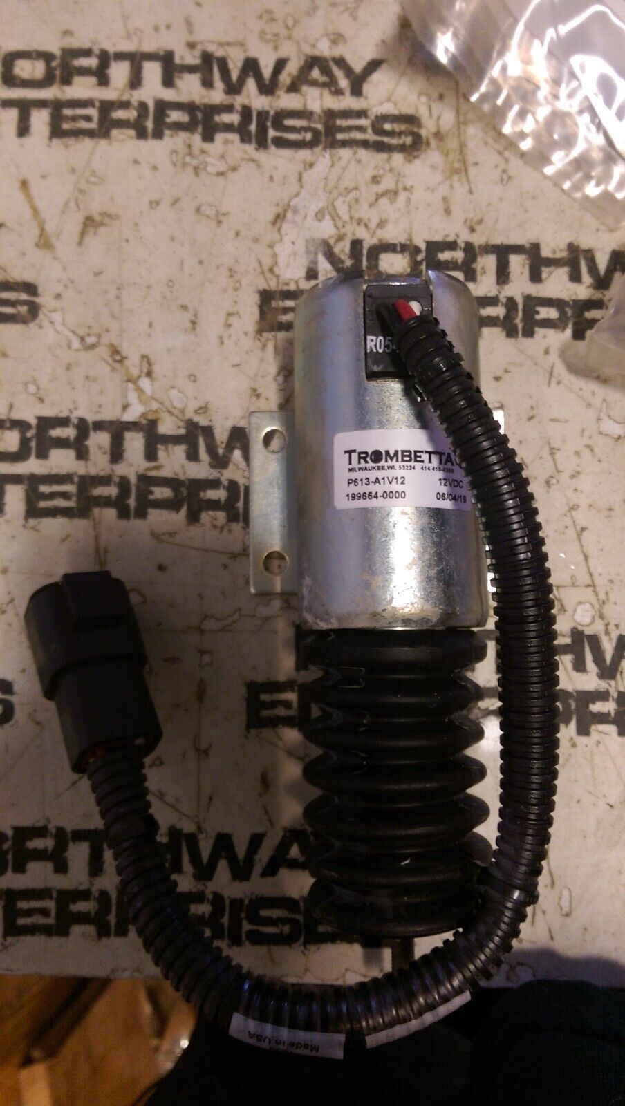 240-22073 Shut Down Solenoid for 12V Universal 2001ES12E2U1 P613A1V12 101957gt