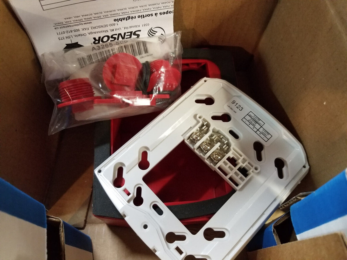 MIRCOM P2RKA 12/24V 2-Wire SpectrAlert Advance Horn/Strobe, Red