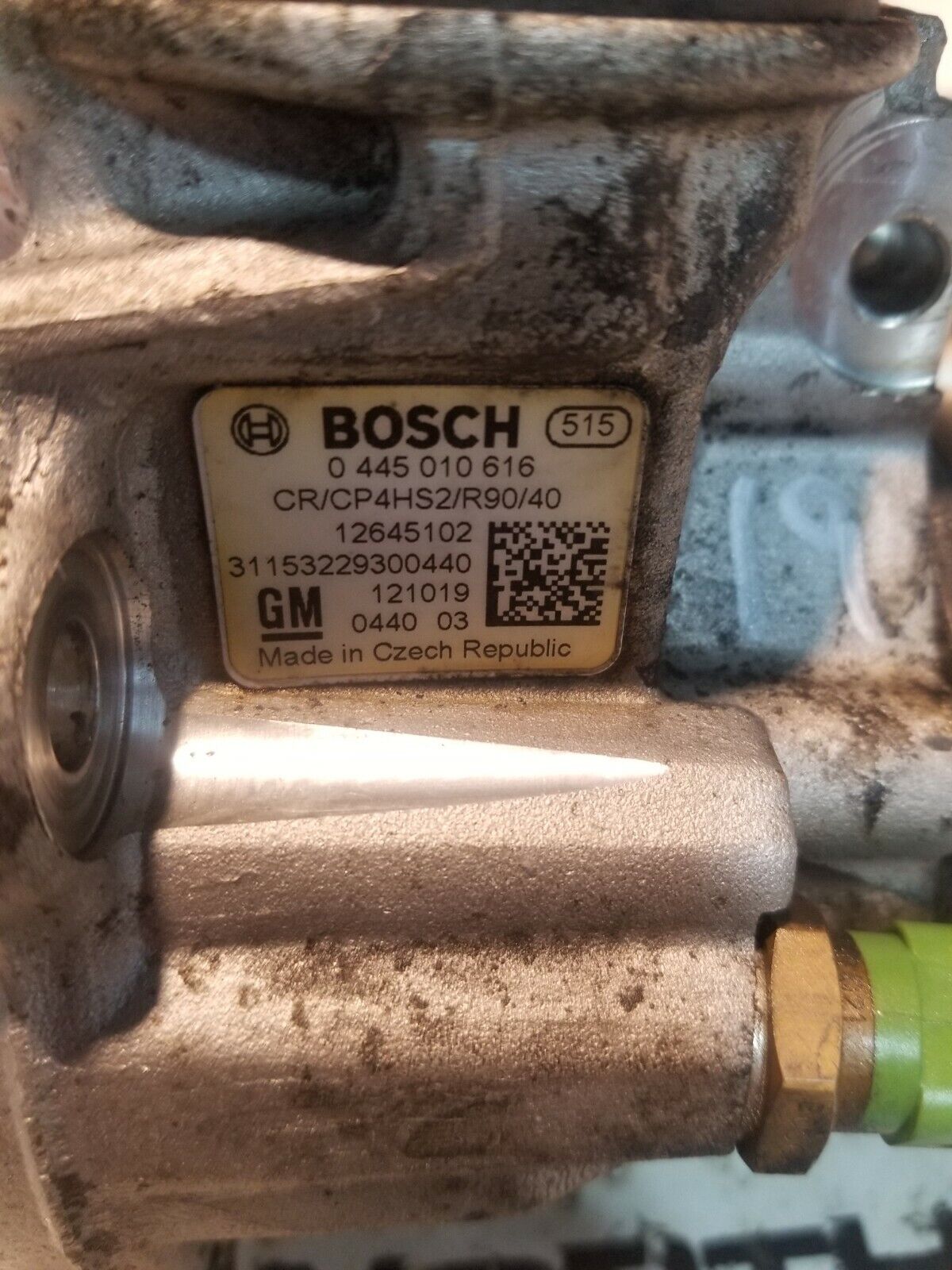 0445010616 12645102 2011-2016 LML LGH Duramax 6.6L CP4 Pump TESTED r19